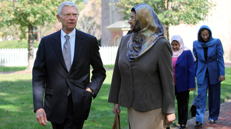 Touring the Campus